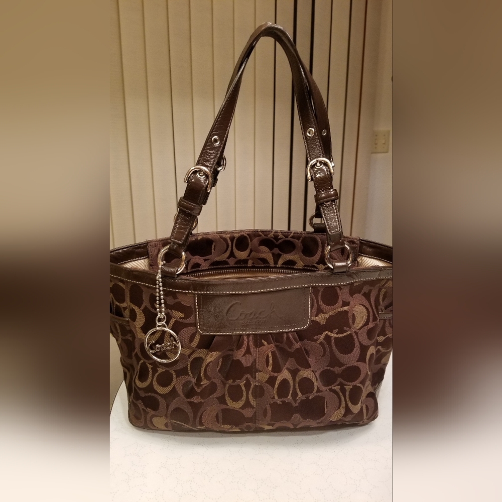 Used Brown Coach Purse